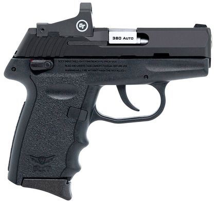 SCCY CPX-4 Gen 1 .380 ACP Compact Optics-Ready Black Pistol
